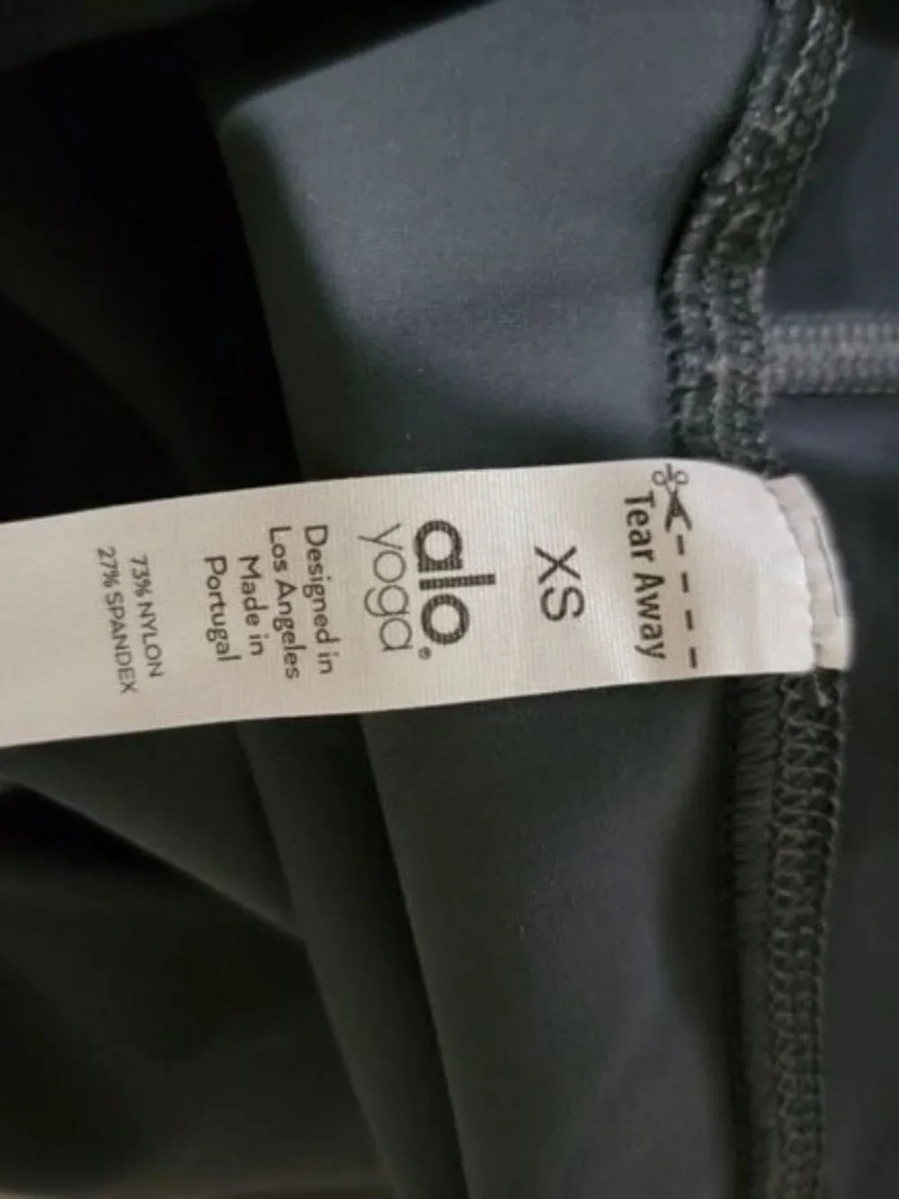 ALO Vapor Black Camo Leggings